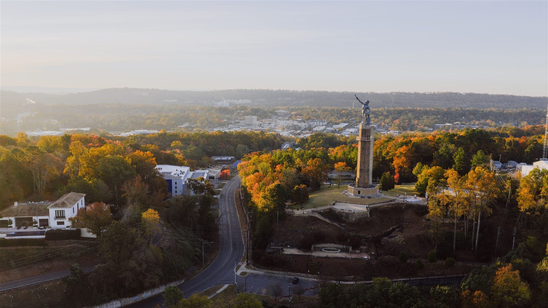 Alabama skyline or landscape for local Jewish obituary resources for Alabama