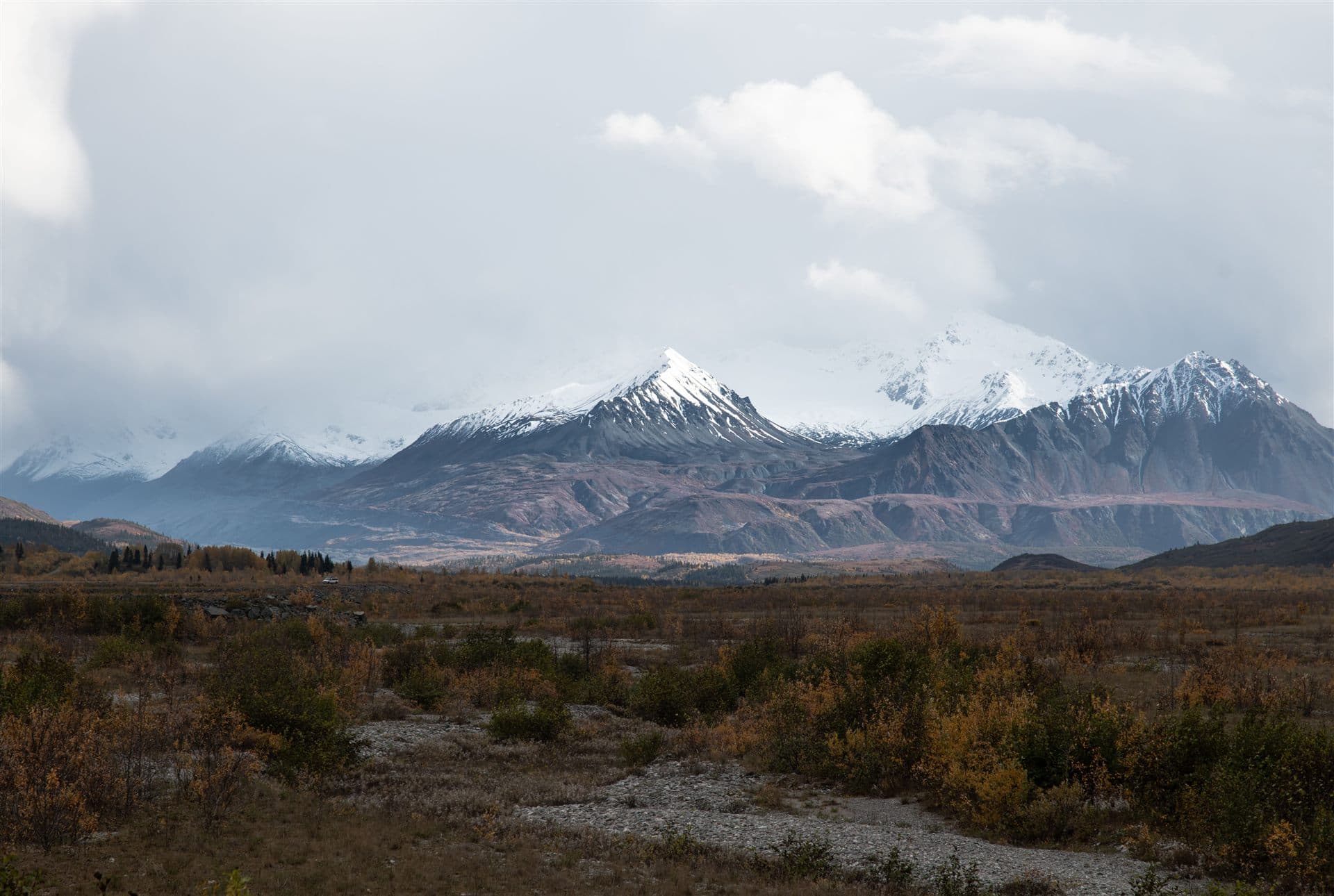 Alaska skyline or landscape for local Jewish obituary resources for Alaska
