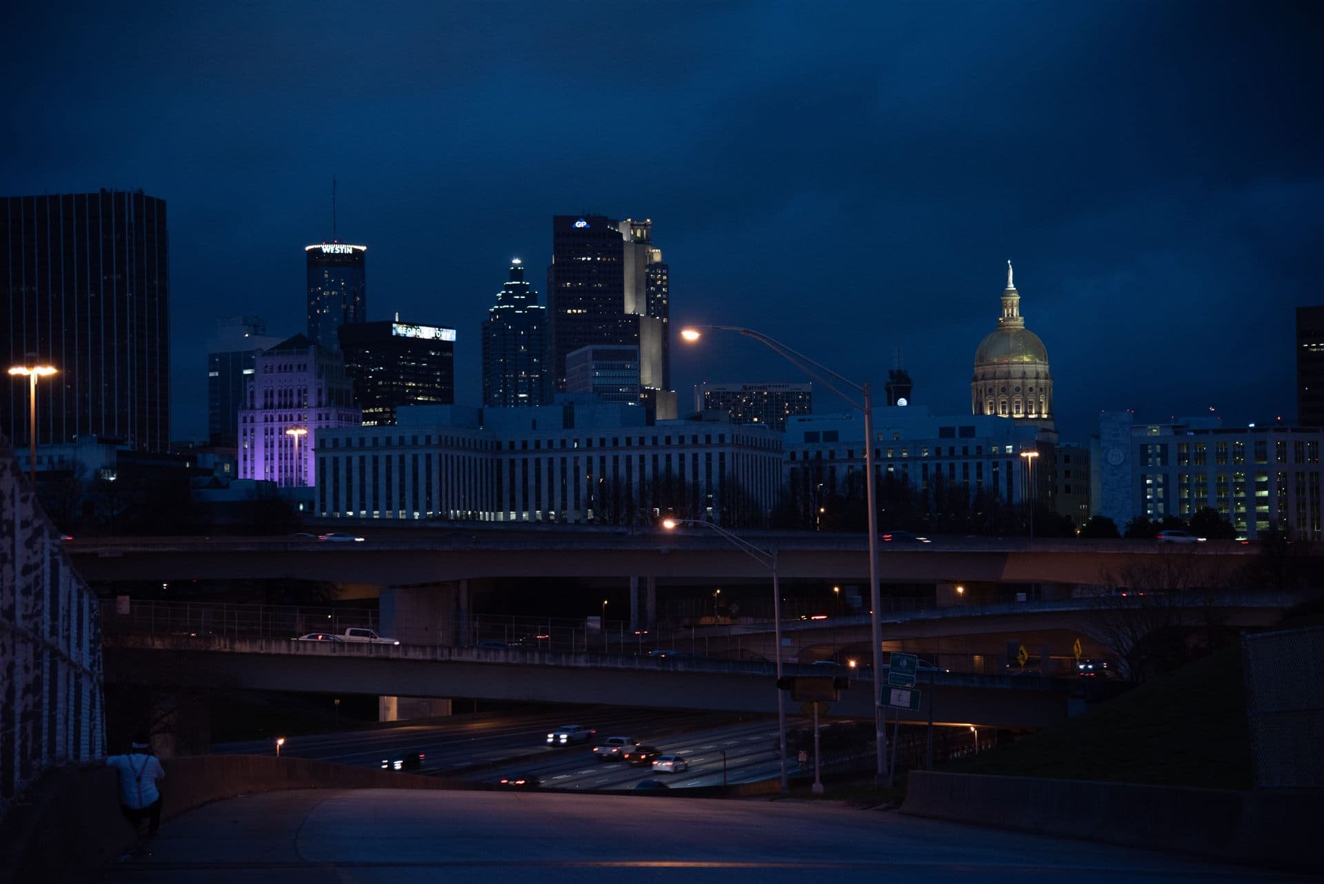 Georgia skyline or landscape for local Jewish obituary resources for Georgia