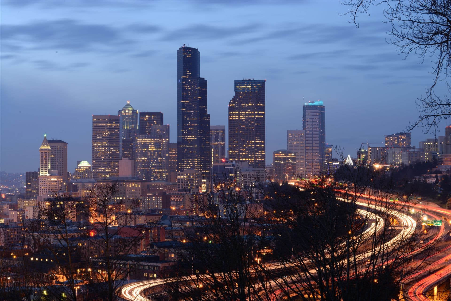 Washington skyline or landscape for local Jewish obituary resources for Washington