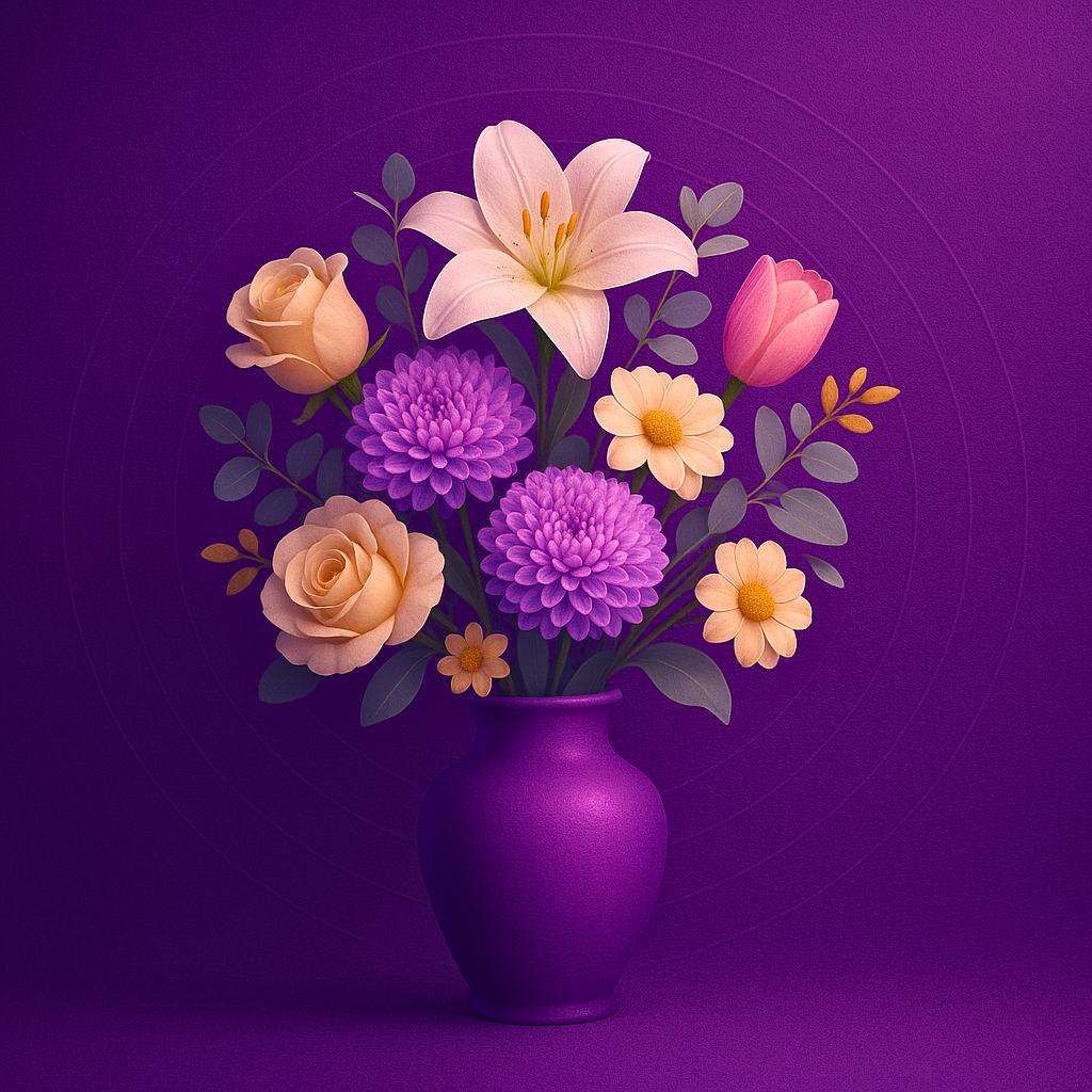 Memorial bouquet honoring Robert Walker